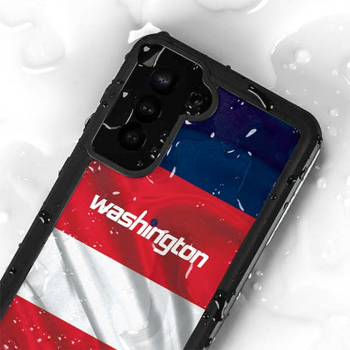 NBA Washington Wizards Away Jersey Galaxy S24 Plus Waterproof Case